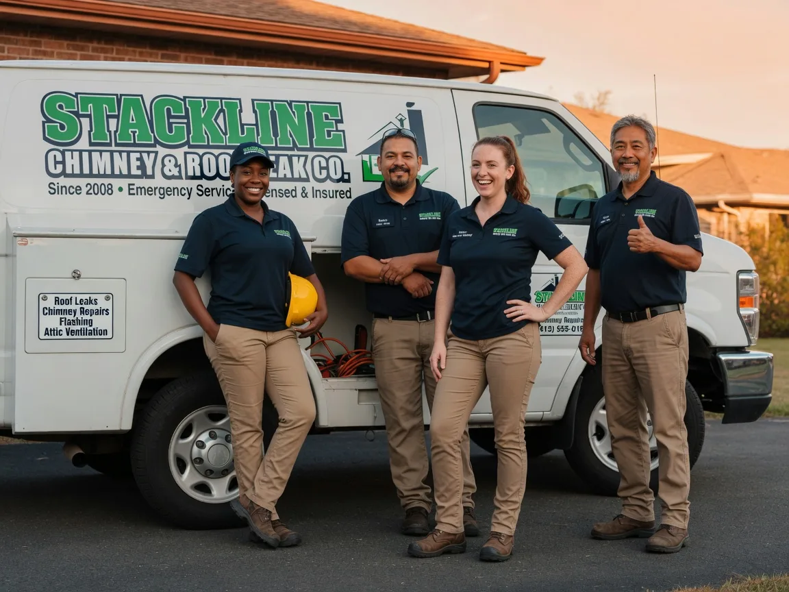 Chimney flashing repair company in Lexington, MA